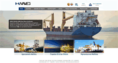 Desktop Screenshot of navescolombia.com